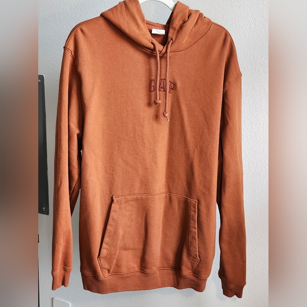 GAP Men's Rust Hoodie